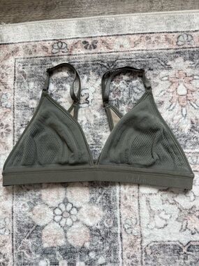 lululemon athletica Olive Triangle Seamless Bralette